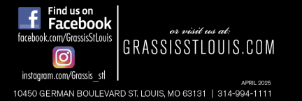 Grassi's St. Louis social media and contact info